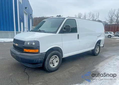 2019 Chevrolet Express G2500 z USA, uszkodzony, nr VIN 1GCWGAFP0K1267183